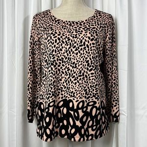 Joseph A. S Pink/Black Sweater